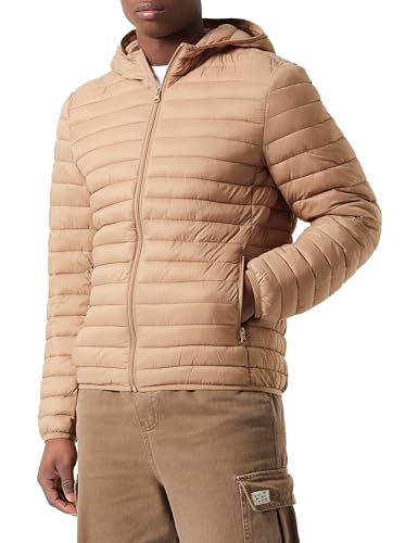 United Colors of Benetton Herren Jacke 2ba2un02o Kurze Daunenjacke, Beige 34a, M von United Colors of Benetton