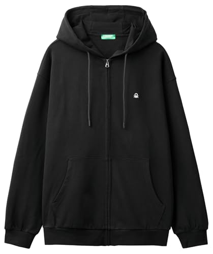 United Colors of Benetton Herren Jacke C/CAPP M/L 342zu500p Sweatshirt ohne Kapuze, Schwarz, L United Colors of Benetton Herren Jacke C/CAPP M/L 342zu500p Sweatshirt ohne Kapuze, Schwarz, L von United Colors of Benetton