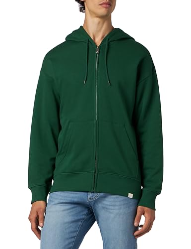 United Colors of Benetton Herren Jacke C/CAPP M/L 3J68U5001 Kapuzenpullover, Dunkelgrün 2E5, L von United Colors of Benetton