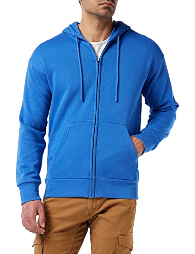 United Colors of Benetton Herren Jacke MIT Kappe M/L 3J73U5006 LANGÄRMLIGER Hoodie, Blau 21H, L von United Colors of Benetton