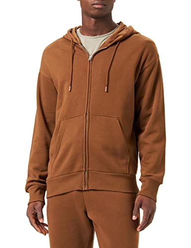 United Colors of Benetton Herren Jacke MIT Kappe M/L 3J73U5006 LANGÄRMLIGER Hoodie, Braun E09, L von United Colors of Benetton