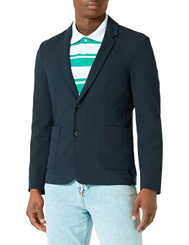 United Colors of Benetton Herren M/L 2jobuw00j Jacke, Dunkelblau 016, 48 von United Colors of Benetton