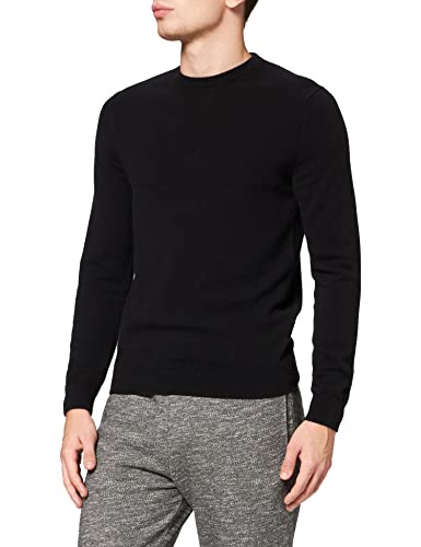 United Colors of Benetton Herren Maglia G/C M/L 1033U1G92 Pullover, Nero 100, Large von United Colors of Benetton