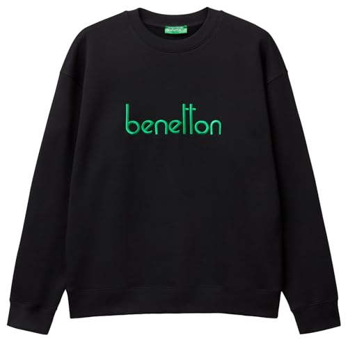 United Colors of Benetton Herren Maglia G/C M/L 3fwyu109s Sweatshirt ohne Kapuze, Schwarz, L United Colors of Benetton Herren Maglia G/C M/L 3fwyu109s Sweatshirt ohne Kapuze, Schwarz, L von United Colors of Benetton
