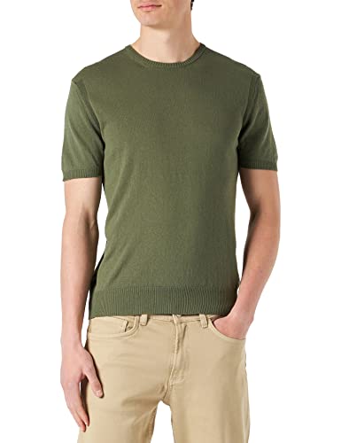 United Colors of Benetton Herren Maglia G/C M/M 1028u101f Pullover, Verde Salvia 67n, Large von United Colors of Benetton