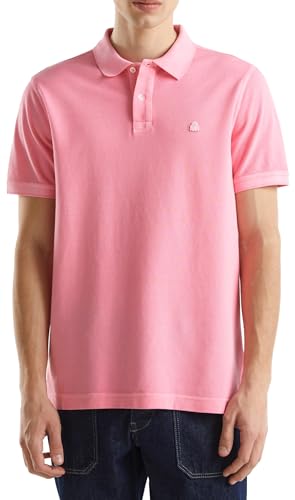 United Colors of Benetton Herren Maglia Polo M/M 3089u301k Polohemd, Rosa, XXL von United Colors of Benetton