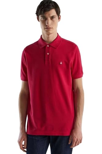 United Colors of Benetton Herren Polo Shirt M/M 3089j3179 Polohemd, Rot 015, S von United Colors of Benetton