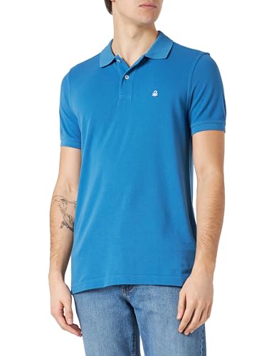 United Colors of Benetton Herren Poloshirt M/M 3089J3179 Polohemd, Bluette 3 m6, Medium von United Colors of Benetton