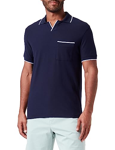 United Colors of Benetton Herren Poloshirt M/M 34kau300b Polohemd, Dunkelblau 016, Small von United Colors of Benetton