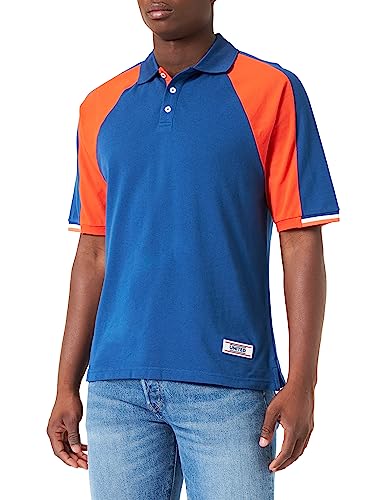 United Colors of Benetton Herren Poloshirt M/M 3hcku300v Polohemd, Blau 8 g6, Medium von United Colors of Benetton