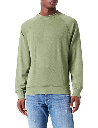 United Colors of Benetton Herren Pullover G/C M/L 33MQU102P LANGÄRMLIGES Sweatshirt MIT Rundhalsausschnitt, 73T Militärgrün, XL von United Colors of Benetton