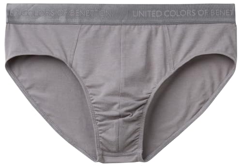 United Colors of Benetton Herren Slip 3XKP2S00F Funktionsunterwäsche, Grigio, M von United Colors of Benetton