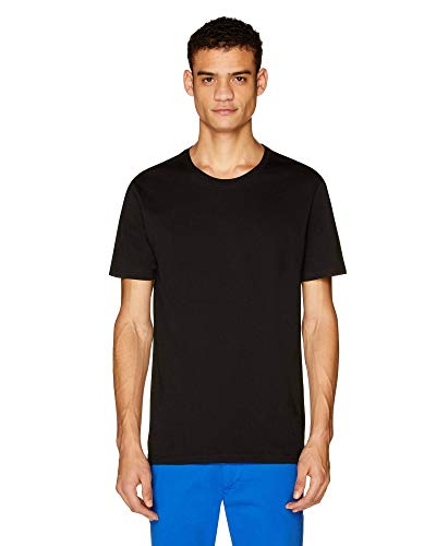 United Colors of Benetton Herren T-Shirt Pullunder, Schwarz (Nero 100), One Size (Herstellergröße: Large) von United Colors of Benetton