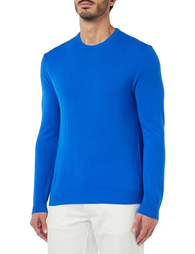 United Colors of Benetton Herren Trikot G/C M/L 1002u1g34 Pullover, Bluette 0p1, Large von United Colors of Benetton