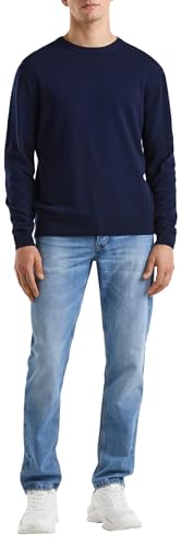 United Colors of Benetton Herren Trikot G/C M/L 1002u1g34 Pullover, Dunkelblau 016, M, Medium von United Colors of Benetton