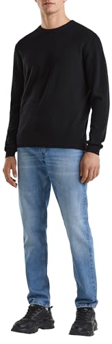 United Colors of Benetton Herren Trikot G/C M/L 1002u1g34 Pullover, S, Schwarz 100 V2, Small von United Colors of Benetton