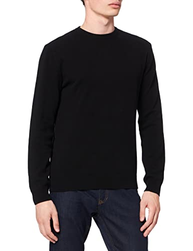 United Colors of Benetton Herren Trikot G/C M/L 1002u1g34 Pullover, Schwarz 100, M, Medium von United Colors of Benetton