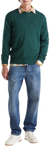 United Colors of Benetton Herren Trikot G/C M/L 103mk1n24 Pullover, grün, Small von United Colors of Benetton