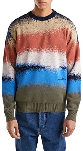 United Colors of Benetton Herren Trikot G/C M/L 1094k103p Pullover, Mehrfarbig 903, Medium von United Colors of Benetton