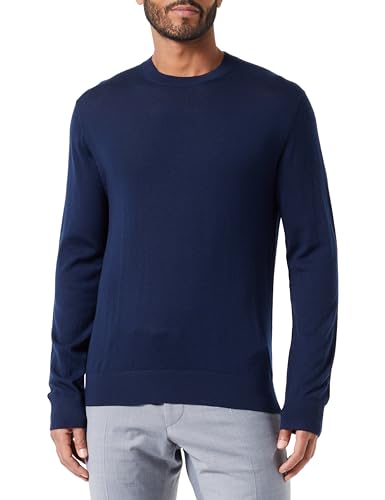 United Colors of Benetton Herren Trikot G/C M/L 11ahu1056 Pullover, Dunkelblau 616, Large von United Colors of Benetton