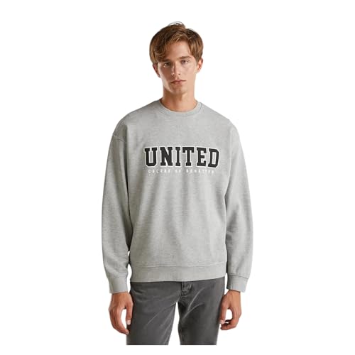 United Colors of Benetton Herren Trikot G/C M/L 342zu1094 Kapuzenpullover, grau, XX-Large von United Colors of Benetton