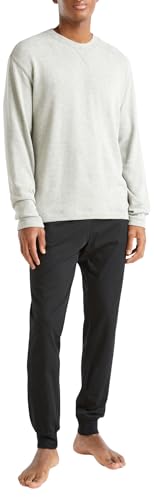 United Colors of Benetton Herren Trikot G/C M/L 3Q414M01T Pyjamaoberteil, grau, M von United Colors of Benetton