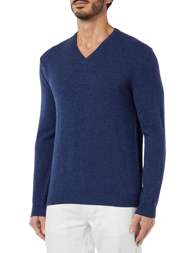 United Colors of Benetton Herren Trikot V-Ausschnitt M/L 1002U4407 Pullover, Avio 5a8, Medium von United Colors of Benetton