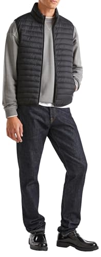 United Colors of Benetton Herren Weste 2ba2uj005 Jacke, Schwarz, XL von United Colors of Benetton