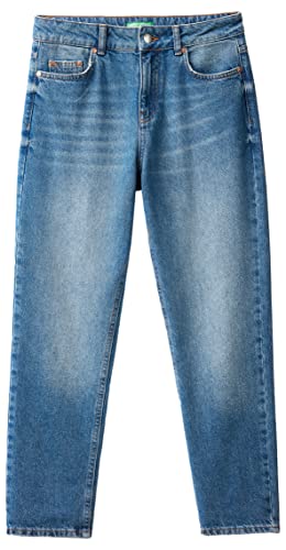 United Colors of Benetton Hose 49BTDF02Z Jeans, Denim 902, 30 Damen, Hellblau Denim 902 von United Colors of Benetton