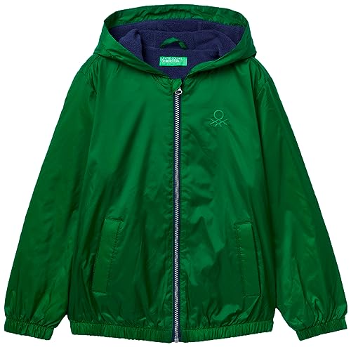 United Colors of Benetton Jungen 2bl5qn001 Jacke, Verde Bosco 1u3, L von United Colors of Benetton