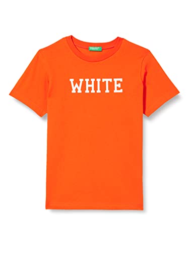 United Colors of Benetton Jungen 3096c10bj T-Shirt, Rot 1g9, 170 cm von United Colors of Benetton