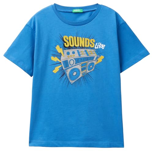 United Colors of Benetton Jungen 3096c10j6 T-Shirt, türkis, 130 cm United Colors of Benetton Jungen 3096c10j6 T-Shirt, türkis, 130 cm von United Colors of Benetton