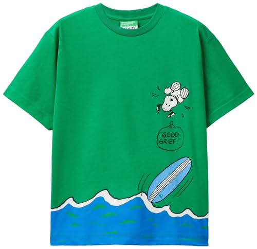 United Colors of Benetton Jungen 3096c10j9 T-Shirt, grün, 170 cm United Colors of Benetton Jungen 3096c10j9 T-Shirt, grün, 170 cm von United Colors of Benetton