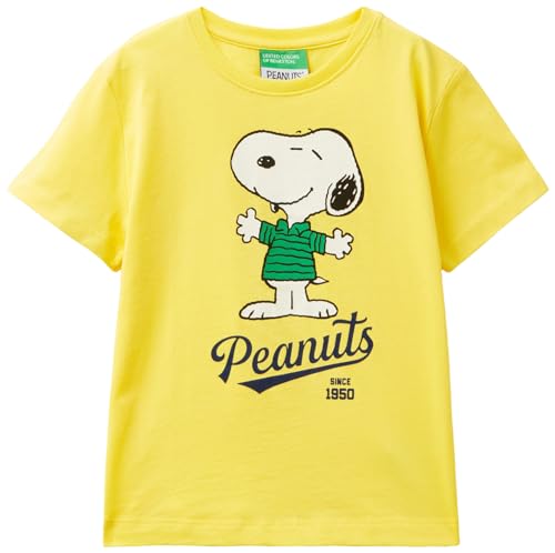 United Colors of Benetton Jungen 3096g10ew T-Shirt, gelb, 18 Monate von United Colors of Benetton