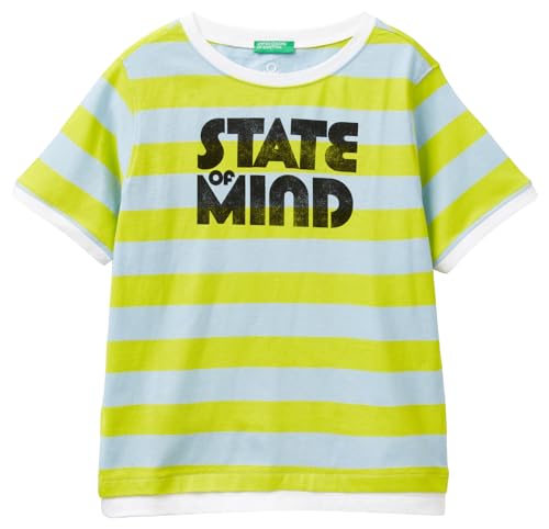 United Colors of Benetton Jungen 33r9c10kj T-Shirt, grün, 170 cm United Colors of Benetton Jungen 33r9c10kj T-Shirt, grün, 170 cm von United Colors of Benetton