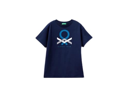 United Colors of Benetton Jungen 3i1xc10h3 T-Shirt, Nachtblau 252, XL United Colors of Benetton Jungen 3i1xc10h3 T-Shirt, Nachtblau 252, XL von United Colors of Benetton