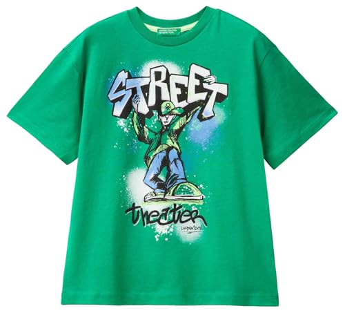 United Colors of Benetton Jungen 3i1xc10jt T-Shirt, grün, 140 cm United Colors of Benetton Jungen 3i1xc10jt T-Shirt, grün, 140 cm von United Colors of Benetton
