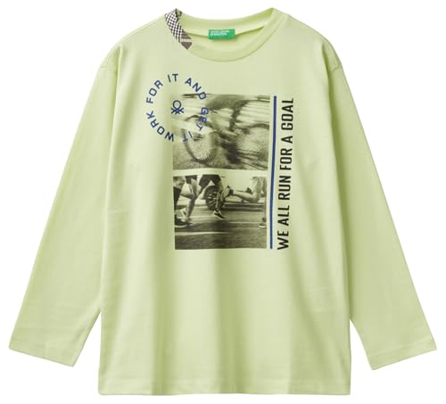 United Colors of Benetton Jungen 3i1xc10k1 T-Shirt, grün, 140 cm United Colors of Benetton Jungen 3i1xc10k1 T-Shirt, grün, 140 cm von United Colors of Benetton