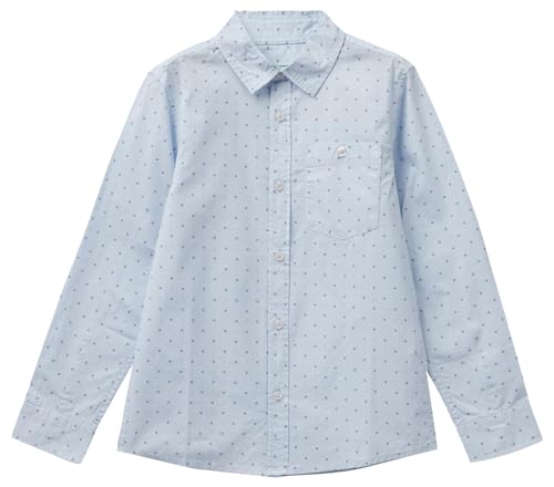 United Colors of Benetton Jungen 5tfbcq02p Hemd, Blau 63g, L von United Colors of Benetton