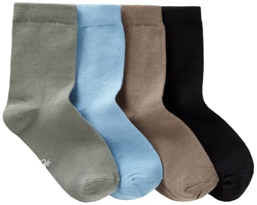 United Colors of Benetton Jungen Calzini (4 Paia) 6grd07028 socken, Mehrfarbig, 8 Jahre von United Colors of Benetton