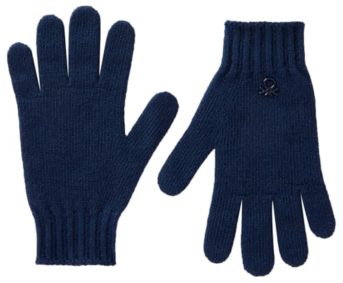 United Colors of Benetton Jungen GUANTI IN Maglia 1244CG00M Handschuhe und Fäustlinge, Blu, 3XL von United Colors of Benetton