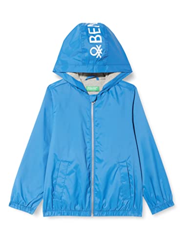 United Colors of Benetton Jungen Giubbino 2WU053HF0 Jacke, Blau 21h, S von United Colors of Benetton