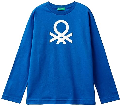 United Colors of Benetton Jungen M/L 3096C10D9 T-Shirt, Bluette 36u, 170 cm von United Colors of Benetton