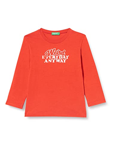 United Colors of Benetton Jungen M/L 3096g108g T-Shirt, Rot 1w4, 82 von United Colors of Benetton