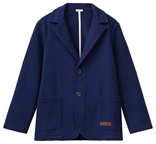 United Colors of Benetton Jungen M/L 3wydc600b Jacke, Blau 252, L von United Colors of Benetton