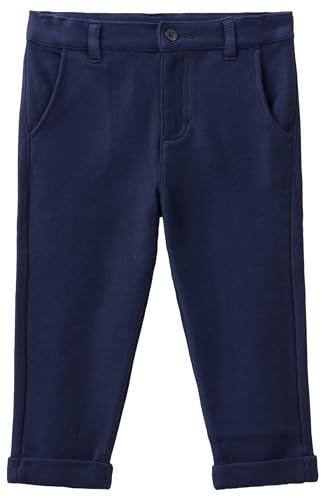 United Colors of Benetton Jungen Pantalone 3ITZGF03N Hose, Blu Notte 252, 98 von United Colors of Benetton