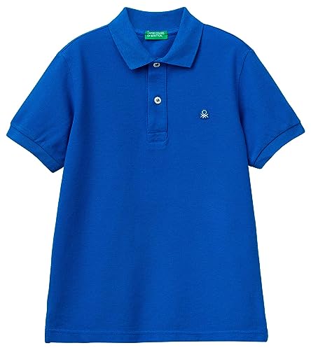 United Colors of Benetton Jungen Poloshirt M/M 3089c300q Polohemd, Bluette 36u, 130 cm von United Colors of Benetton