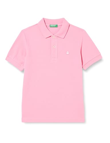 United Colors of Benetton Jungen Poloshirt M/M 3089c300q Polohemd, Rosa 38E, XL von United Colors of Benetton