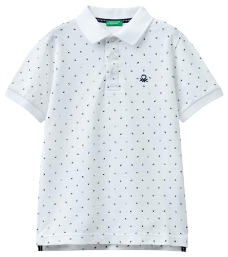United Colors of Benetton Jungen Poloshirt M/M 38yvc301c Polohemd, Optisches Weiß 63k, S United Colors of Benetton Jungen Poloshirt M/M 38yvc301c Polohemd, Optisches Weiß 63k, S von United Colors of Benetton