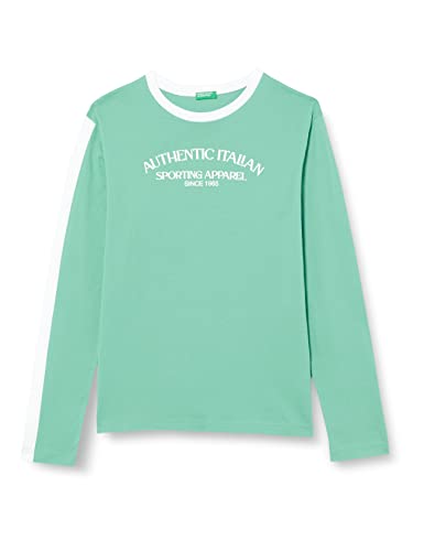 United Colors of Benetton Jungen T M/L 3096C10AG Kurzarm Shirt, Verde 11N, XL von United Colors of Benetton
